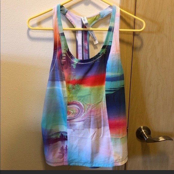 Lululemon sky to seawheeze tank top